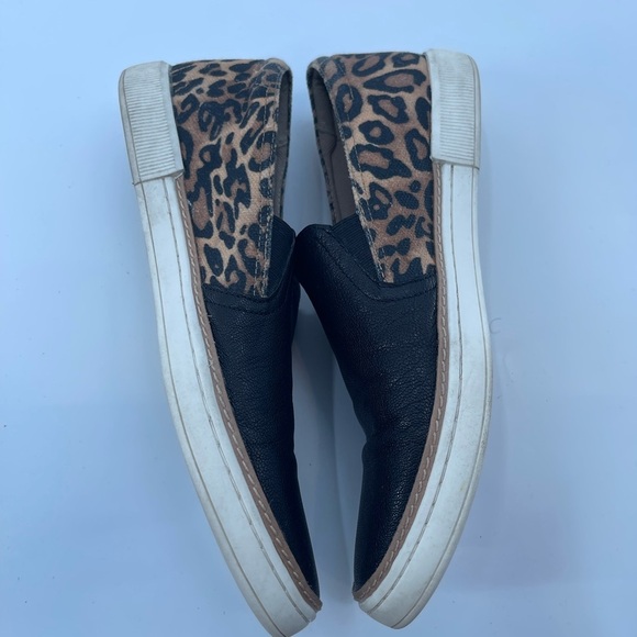Naturalizer Womens Zola Slip-on Cheetah Print Leather Sneaker Size 10 - Picture 7 of 11